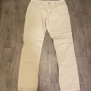 Old Navy Mens Flat Front Khaki Pants Chinos Size 36 x 36 Straight